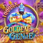 Golden Genie lamp themed hot slot icon