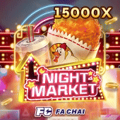 Night Market street food themed slot icon